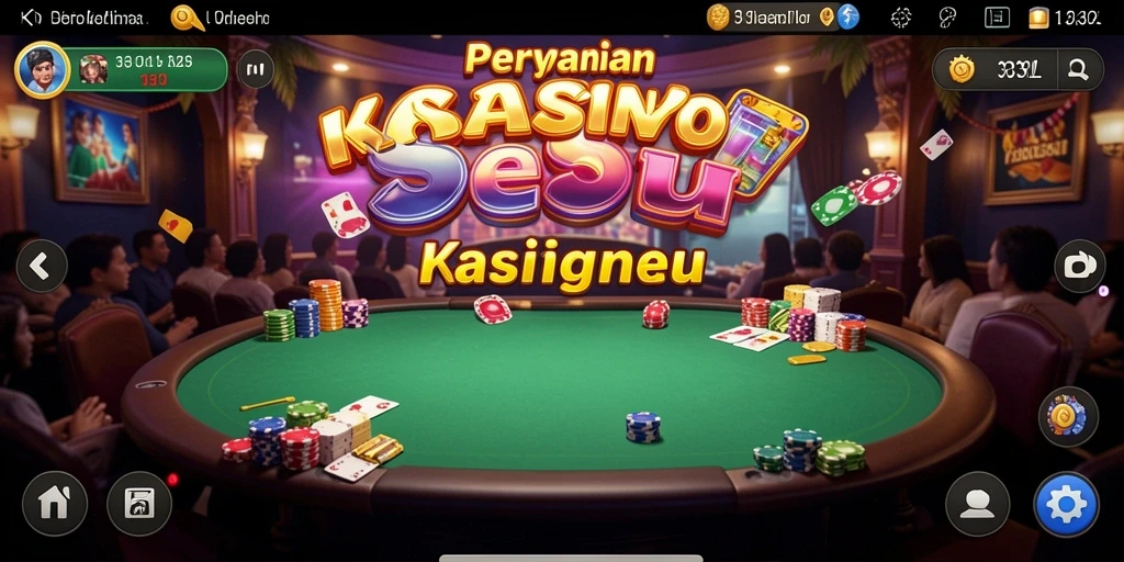 Tampilan menarik dari gameplay Kasino di 33L yang menantang.