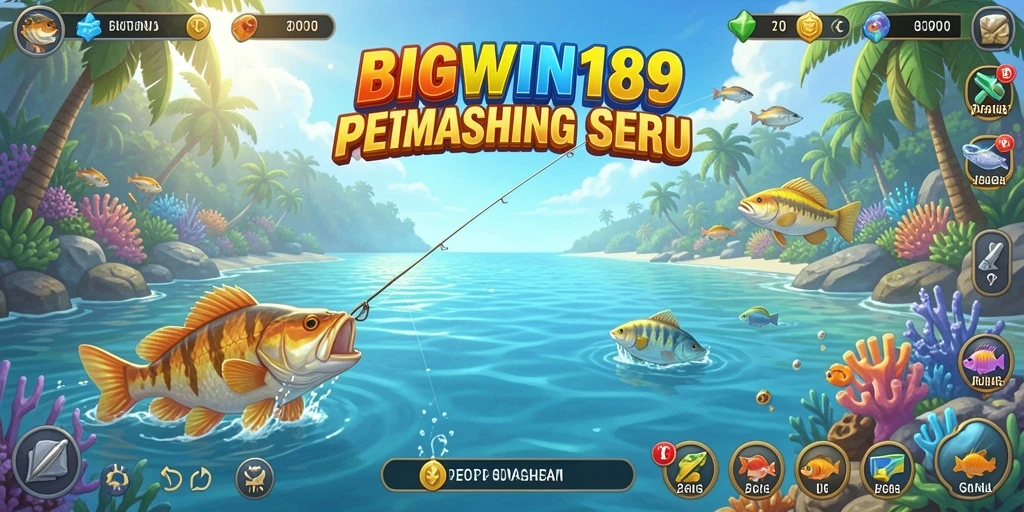 Gameplay memancing yang seru dan mendebarkan di BIGWIN189.