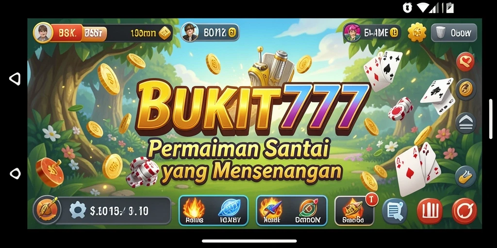 Gambaran gameplay BUKIT777 yang menghibur dan menantang.