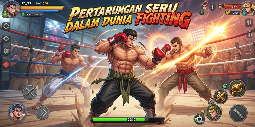 Tampilan seru dari pertempuran epik di FAV77.