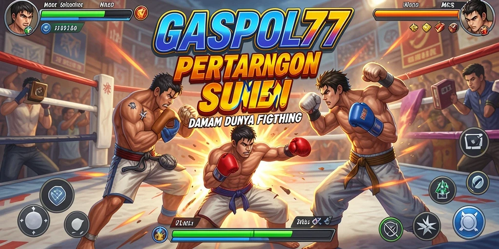 Tampilan gameplay GASPOL77 yang penuh aksi dan seru.