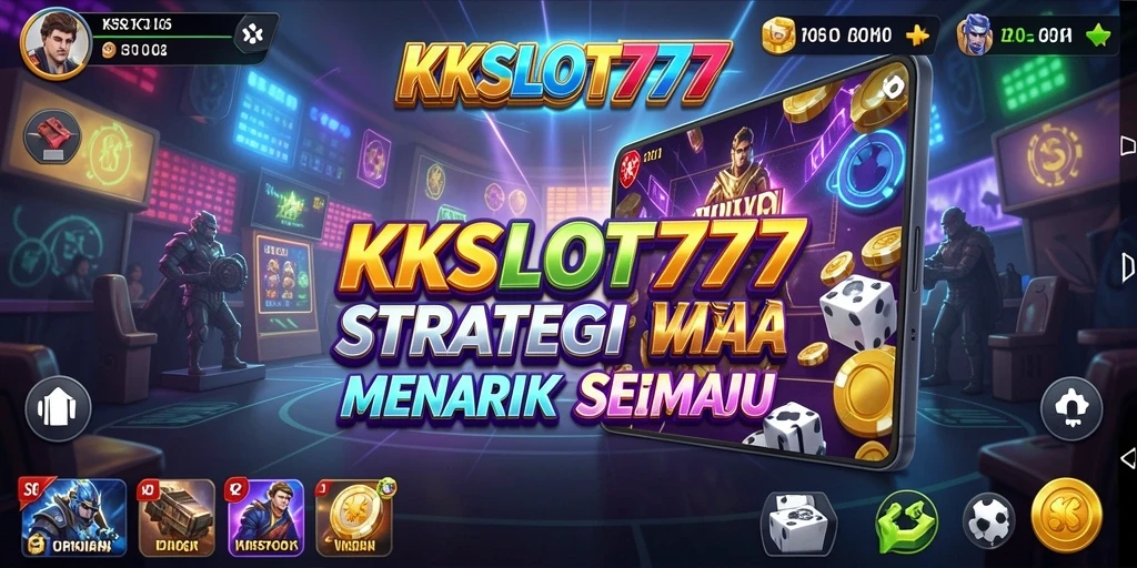 Tampilan menarik dari gameplay strategi KKSLOT777.