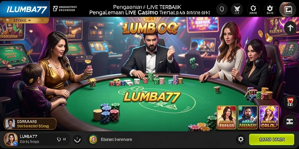 Gameplay seru di LUMBA77 dengan dealer langsung.