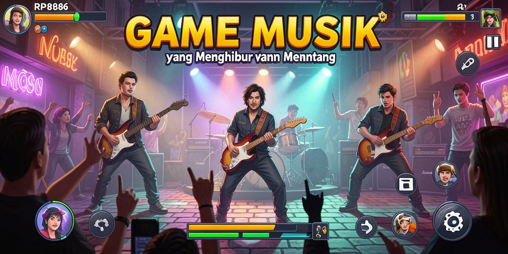 Tampilan menarik dari gameplay RP886 yang seru.