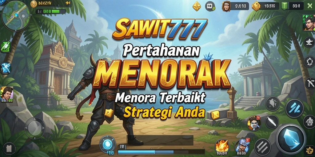 Gameplay seru di SAWIT777 dengan strategi menara yang kompleks.