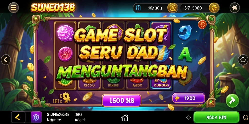 Tampilan gameplay SUNEO138 dengan efek visual yang memukau.