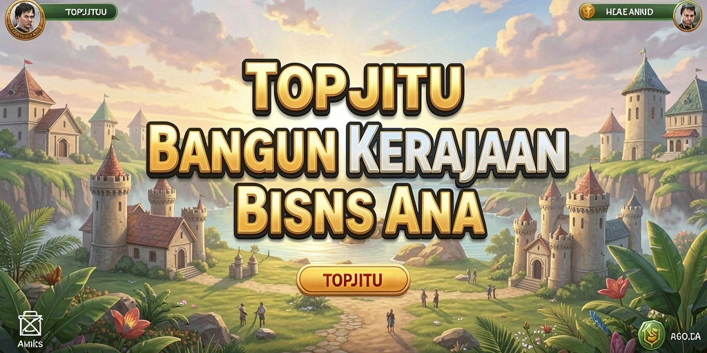 Tampilan gameplay menarik dari game Tycoon TOPJITU.